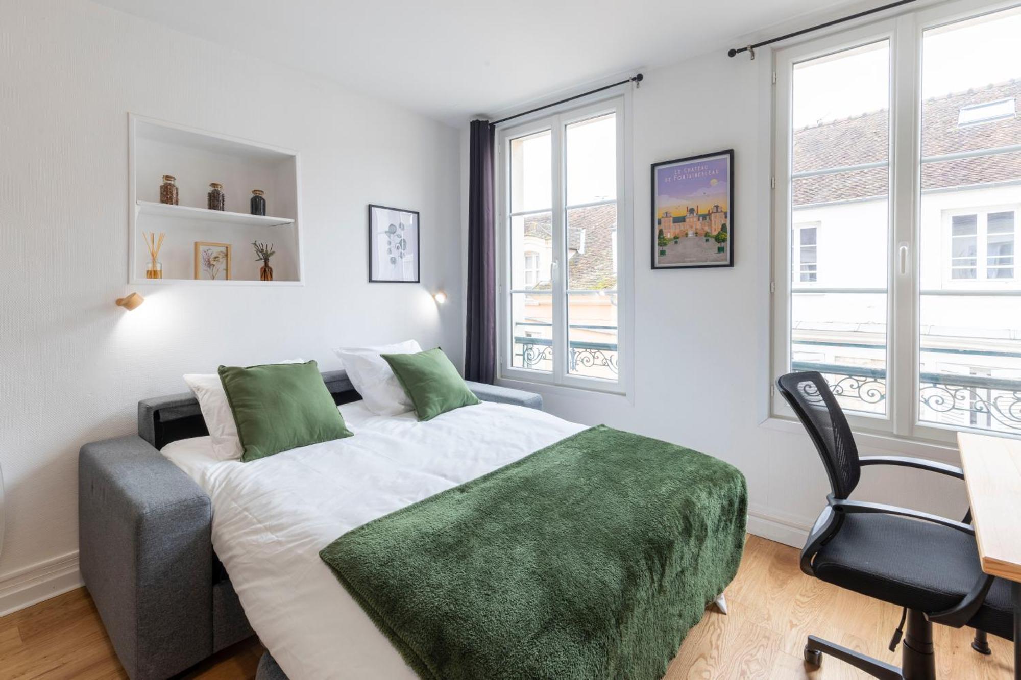 Coeur De Fontainebleau: Confort, Calme & Haut Debit Exterior foto